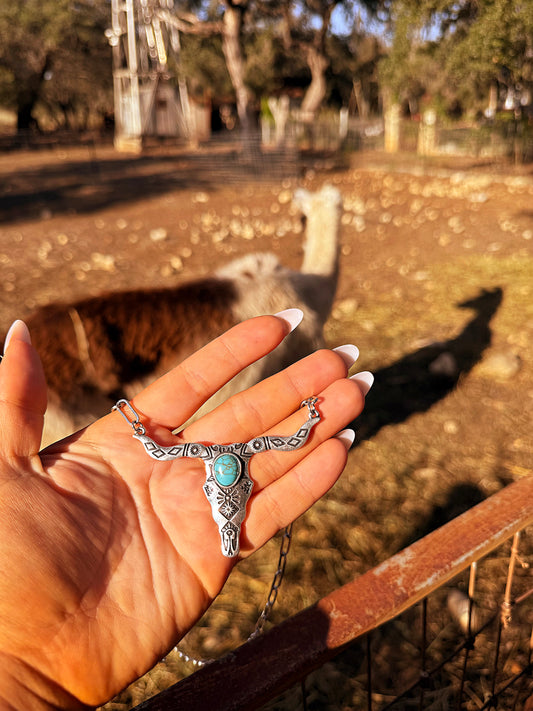 Steerhead Pendant Necklace