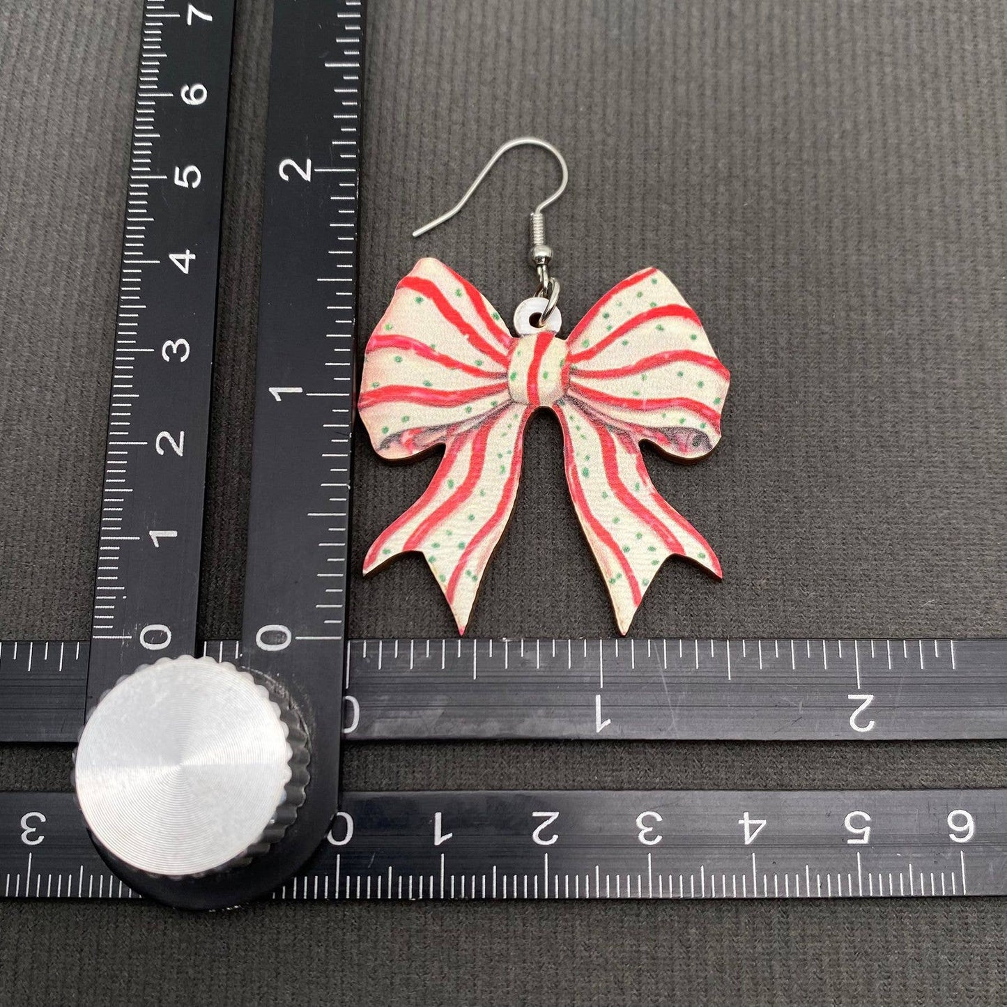 Christmas Bow Earrings